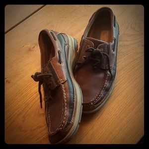 Reel Legends Leather Deck Shoes